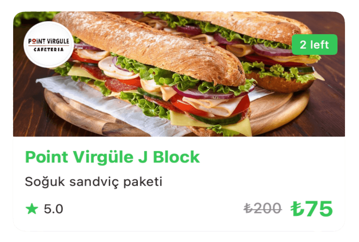 Tazeco Gün Sonu Paketi